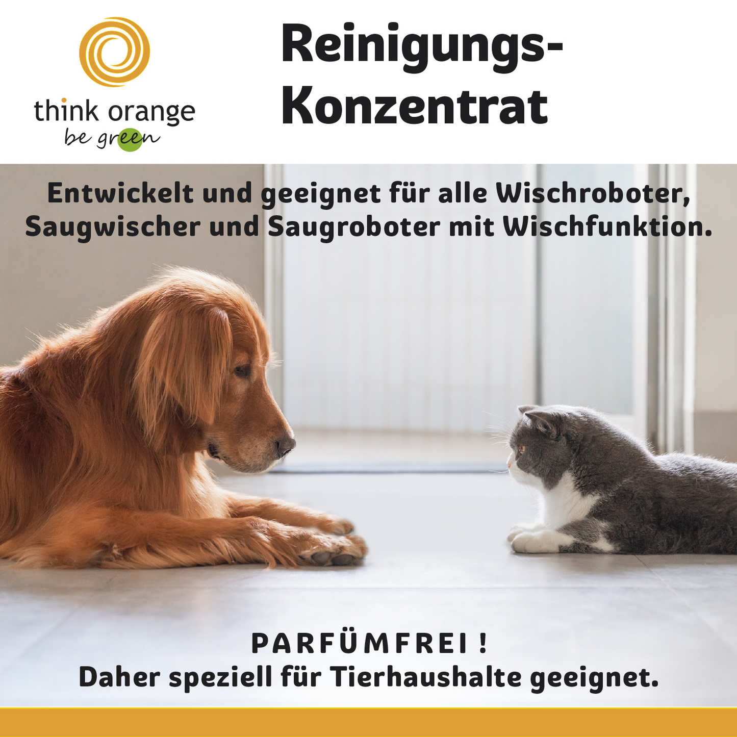 TOBG® Multistar Pet/ Tierhaushalt 1L - für alle Wischroboter, Saugroboter & Nasssauger