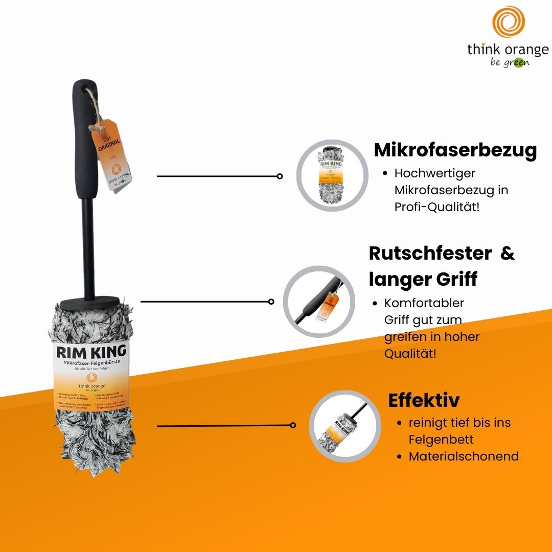 TOBG® Felgenbürste Mikrofaser 42cm