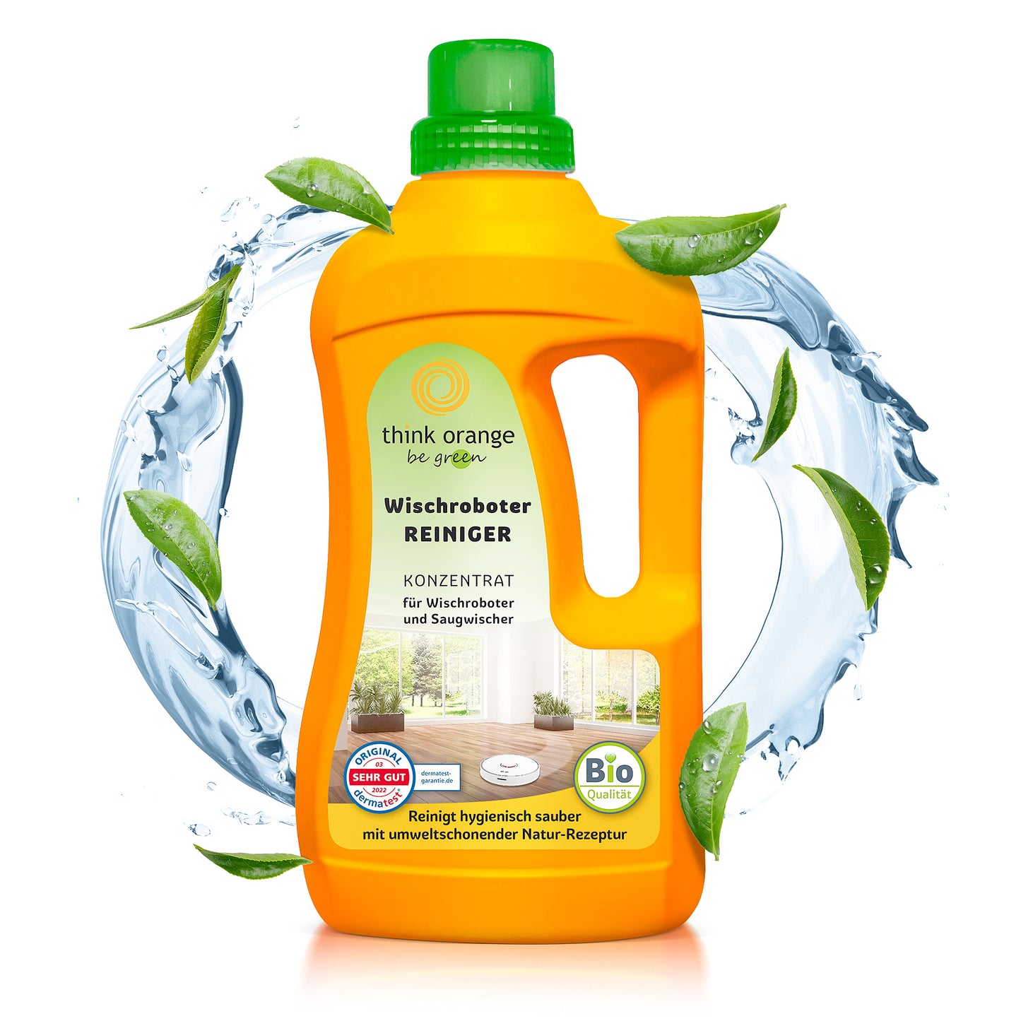 TOBG® Bodenreiniger für Wischroboter und Saugwischer 1L