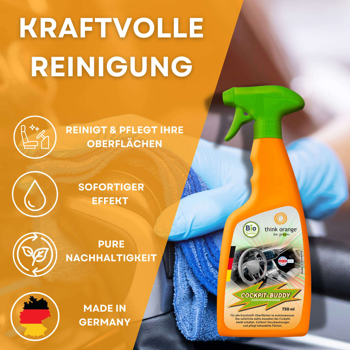 TOBG® Innenraumreiniger - 750ml