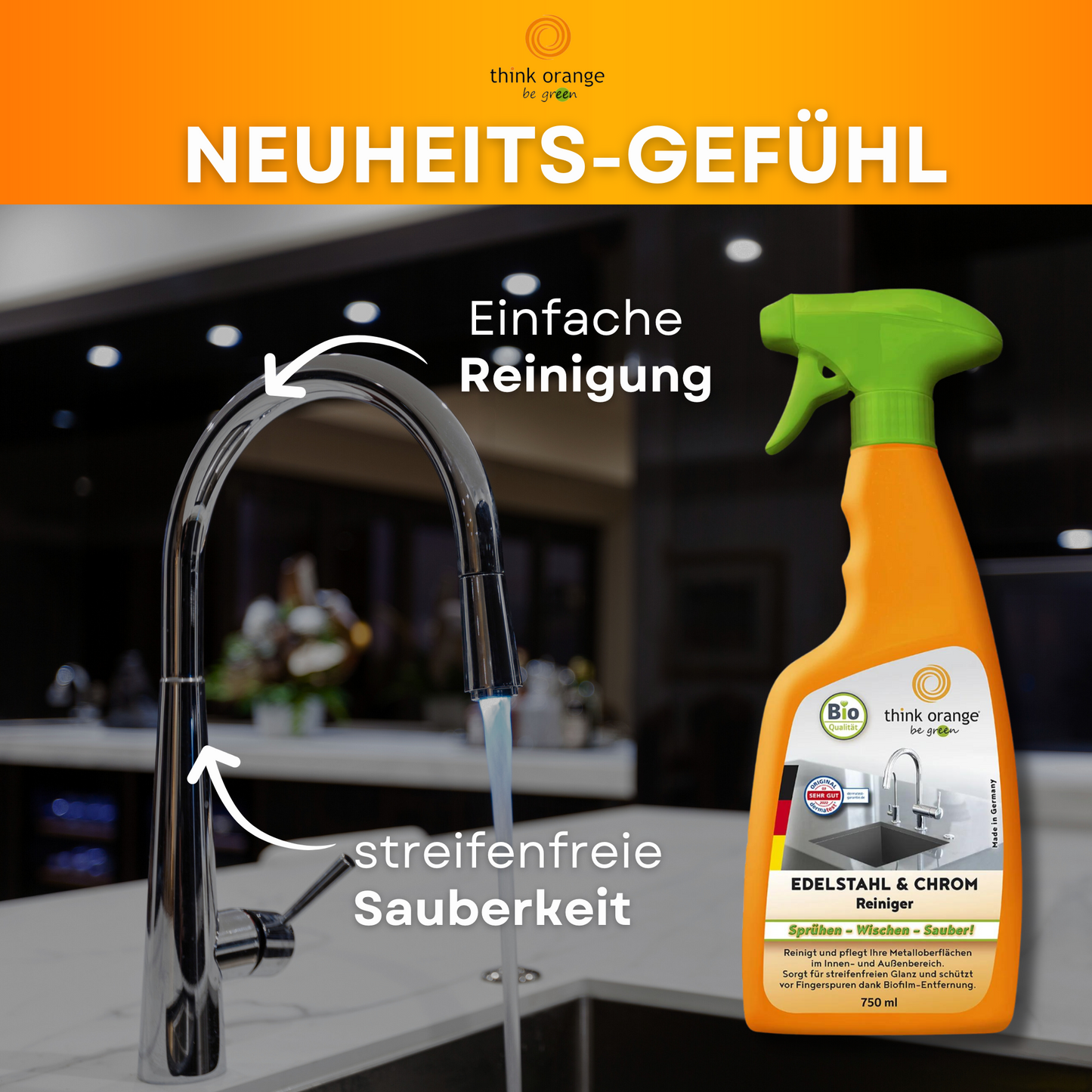 TOBG Edelstahl & Chromreiniger 750ml