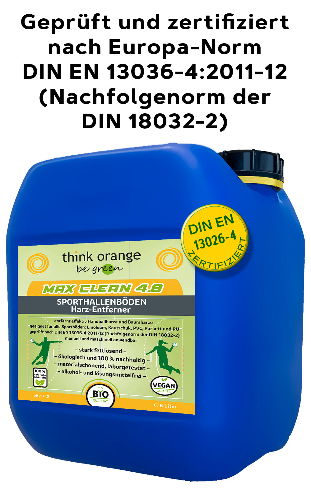 TOBG® Harzentferner Sporthallenböden - 5 Liter