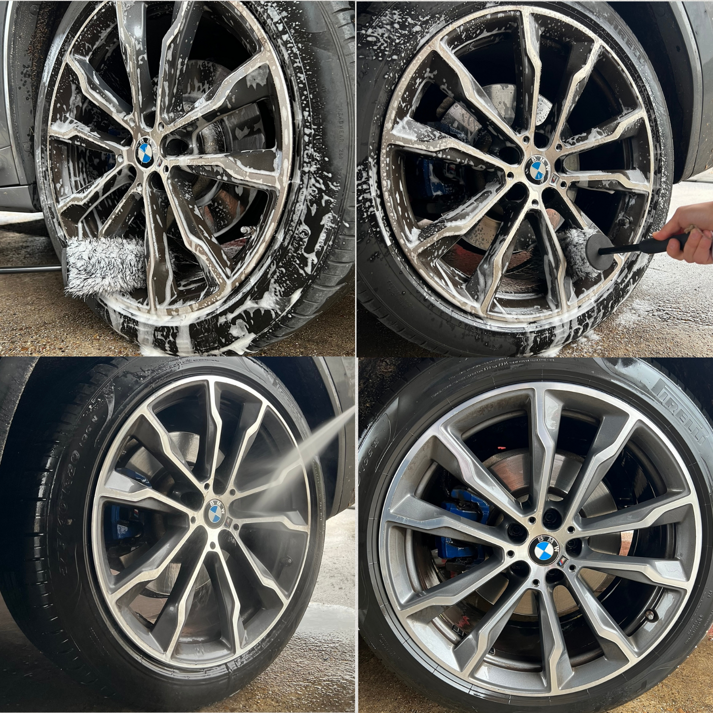 TOBG® Felgenbürste Mikrofaser 42cm