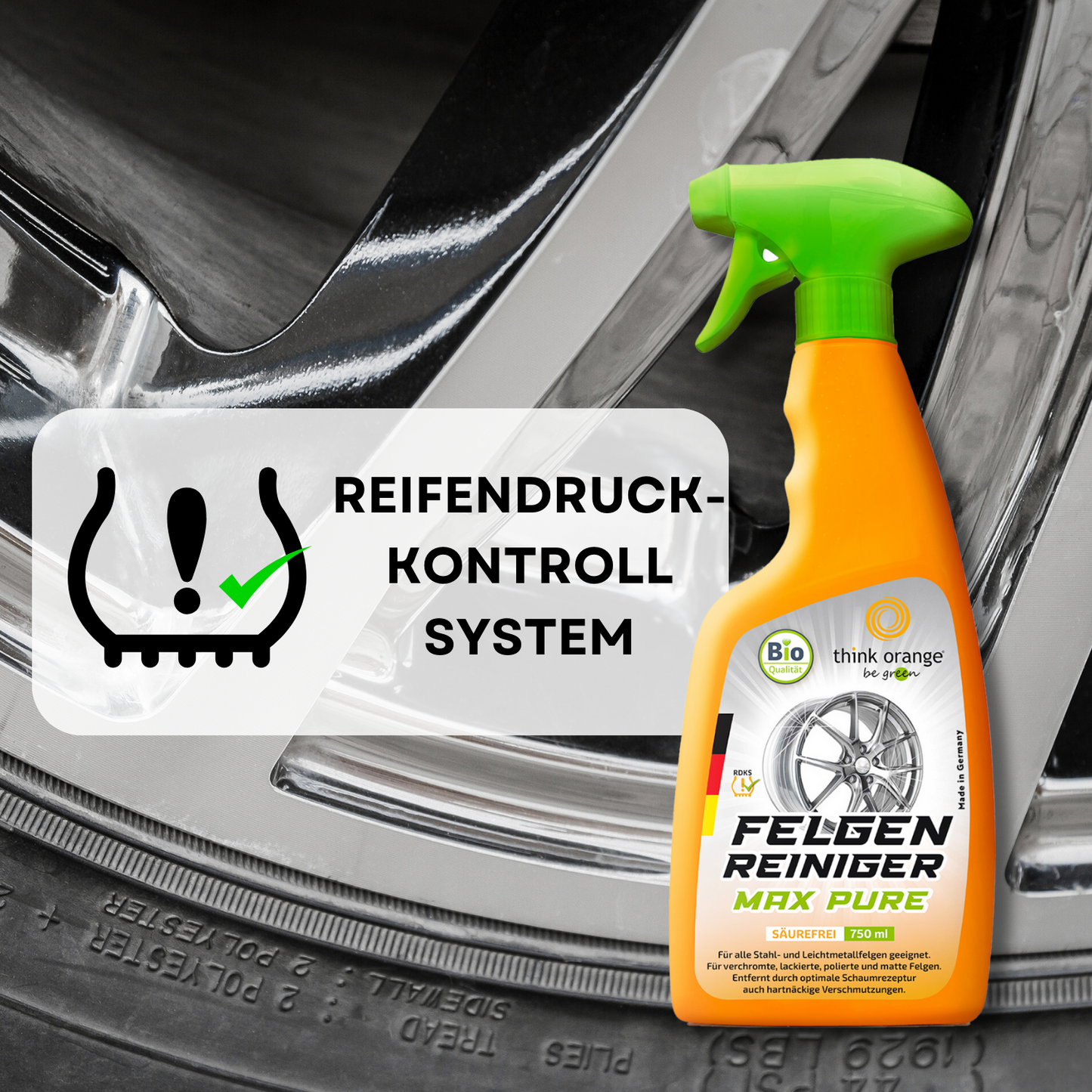 TOBG® Felgenreiniger Max Pure 750ml