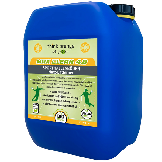 TOBG® Harzentferner Sporthallenböden - 10 Liter Kanister