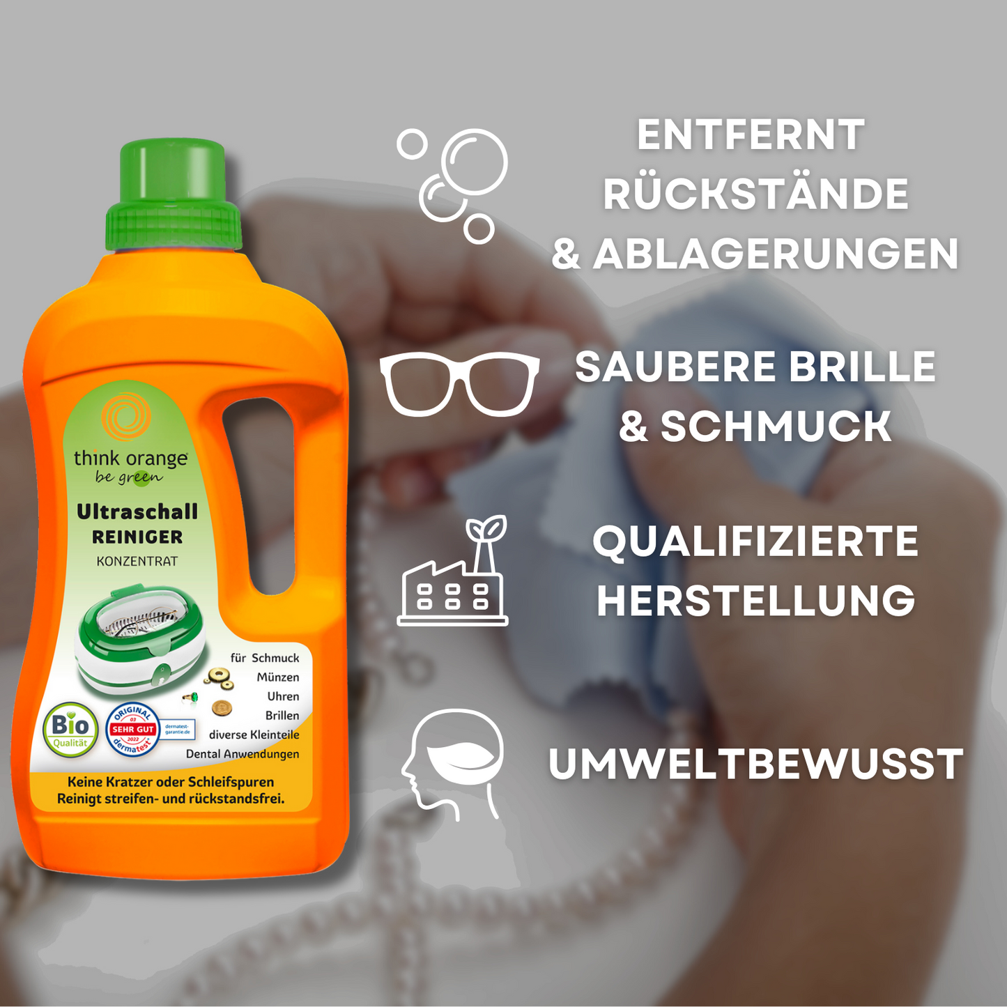 TOBG® Ultraschallreiniger Konzentrat 1L
