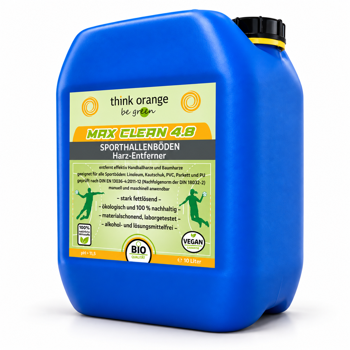 TOBG® Harzentferner Sporthallenbödenreiniger – 10 L Kanister