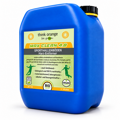 TOBG® Harzentferner Sporthallenbödenreiniger – 10 L Kanister