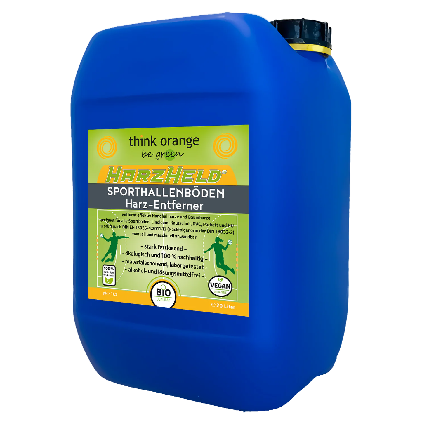 TOBG® Harzentferner Sporthallenbödenreiniger – 20 L Kanister