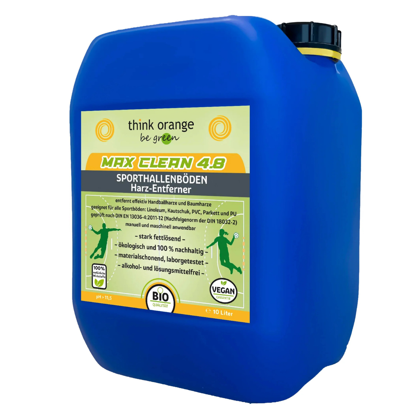 TOBG® Harzentferner Sporthallenbödenreiniger – 10 L Kanister