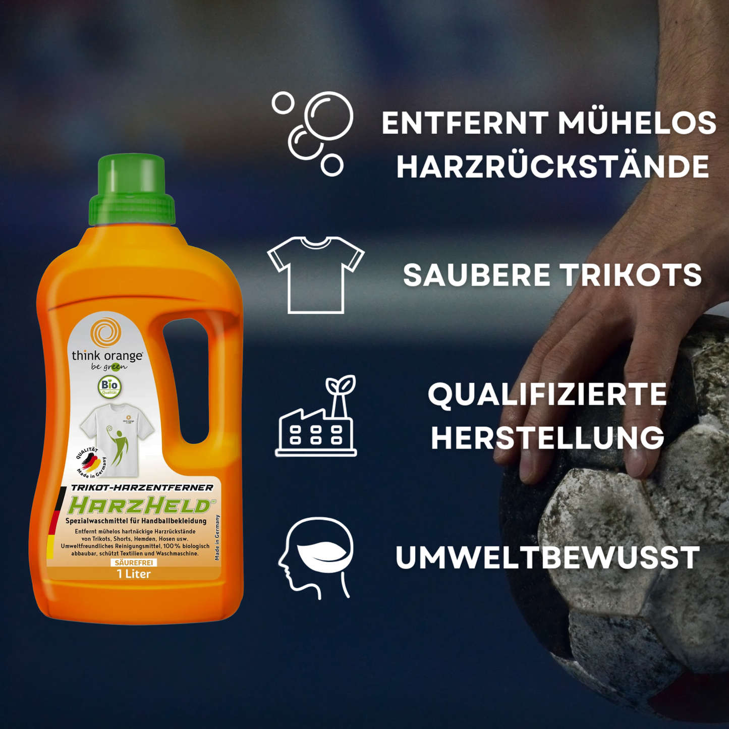 TOBG® HarzHeld Harzentferner Textilien 1L