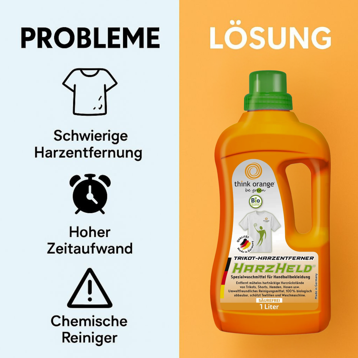 TOBG® HarzHeld Harzentferner Textilien 1L