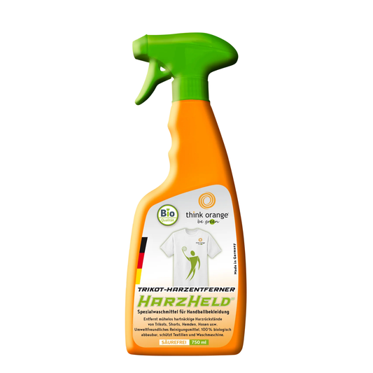 TOBG® Harzentferner HarzHeld Handball für Trikots - 750ml Spray
