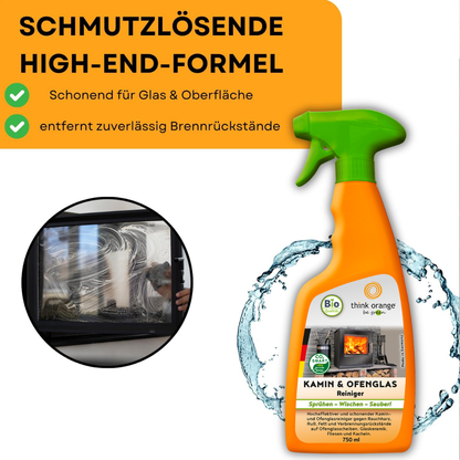 TOBG® Kamin & Ofenglasreiniger - 750ml