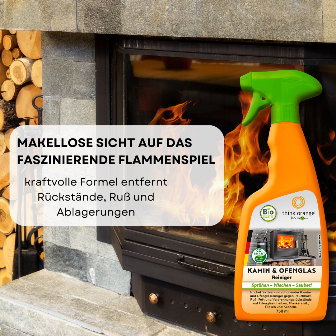 TOBG® Kamin & Ofenglasreiniger - 750ml