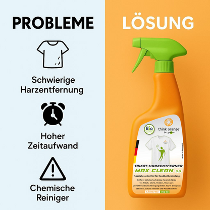 TOBG® Harzentferner Handball für Trikots 750ml Spray - MAX CLEAN 3.0